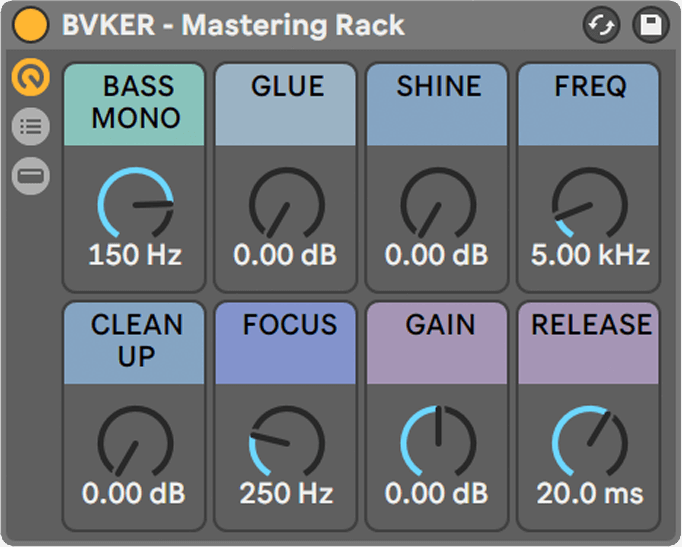 Ableton Mastering Rack