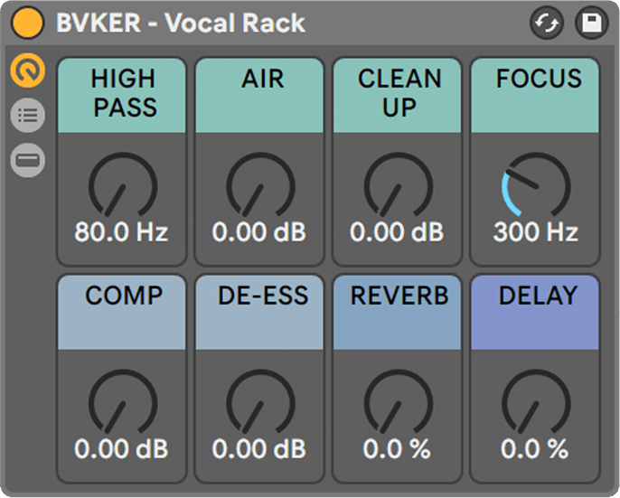 11 Ableton Racks BVKER