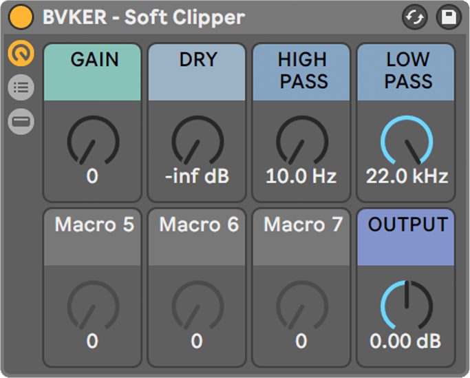 Soft clipping. Клиппер плагин. Soft Clipper VST. Клиппер Ableton. 808 Басс Soft Clipper.