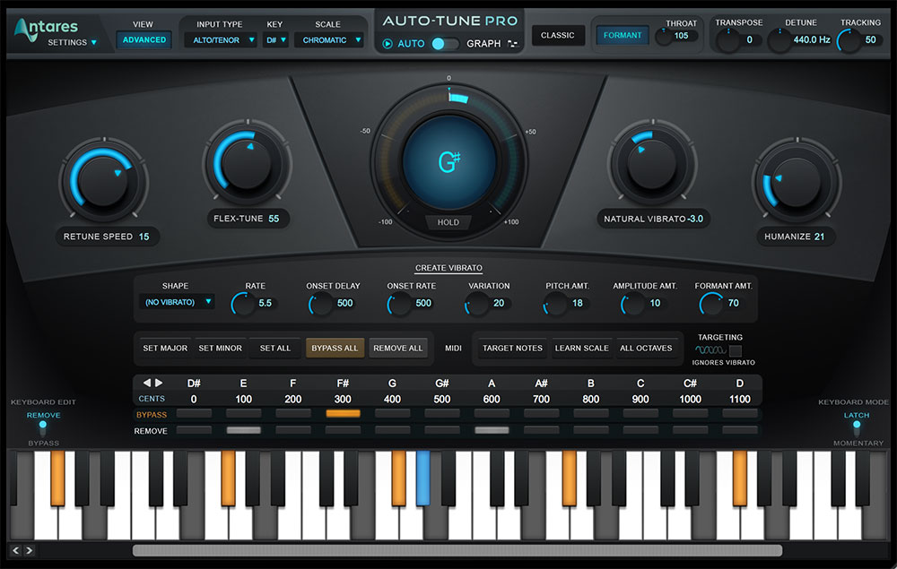 Antares Auto-Tune Screenshot