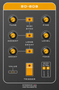 Synsonic Instruments BD-808 Screenshot