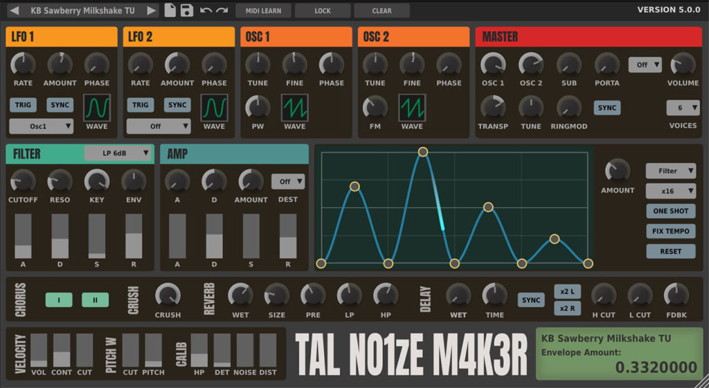 TAL-NoiseMaker Screenshot